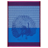 Planche Animalire Paon (Peacock) Cotton Tea Towel