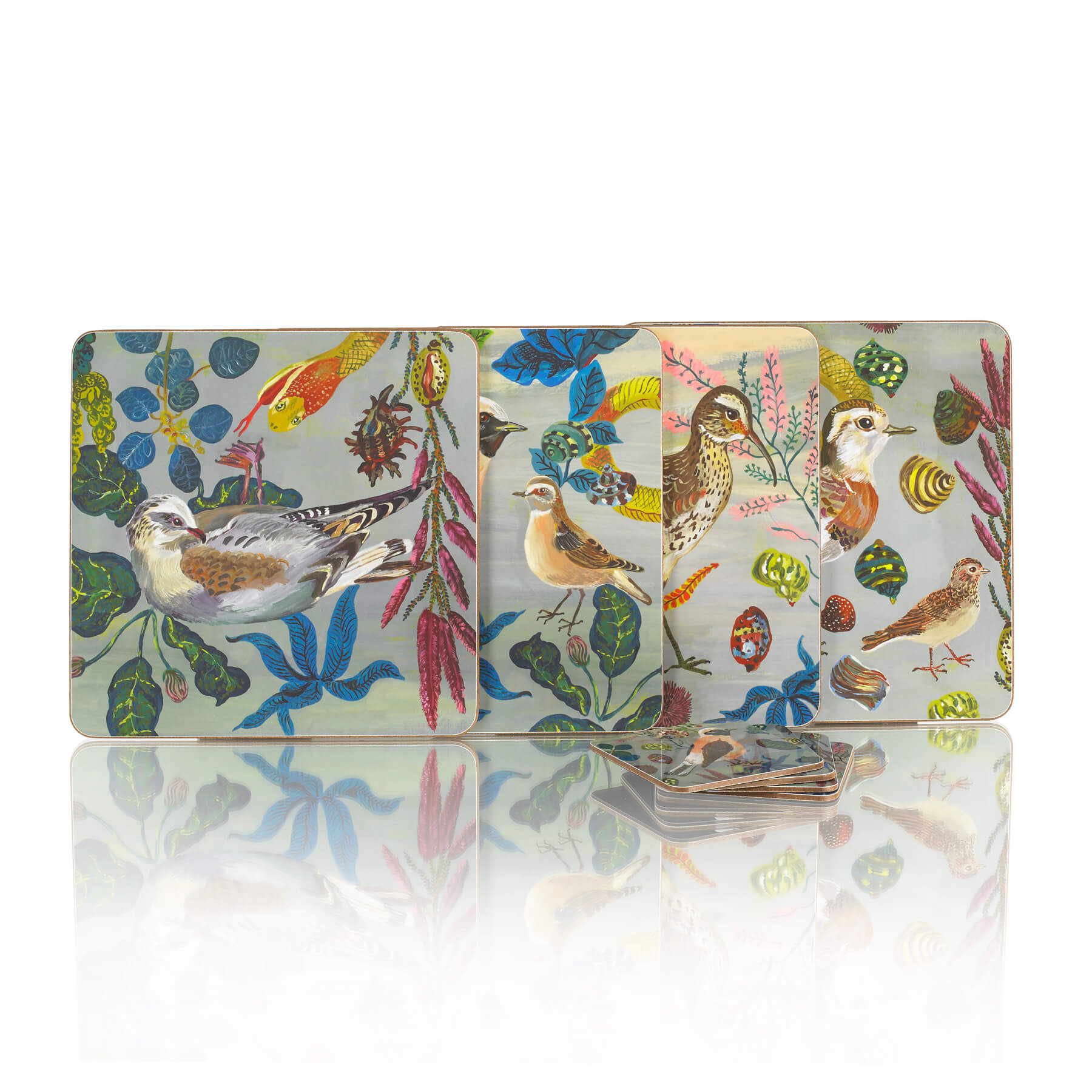 Birds in Dunes Collection Placemat & Coaster Collection