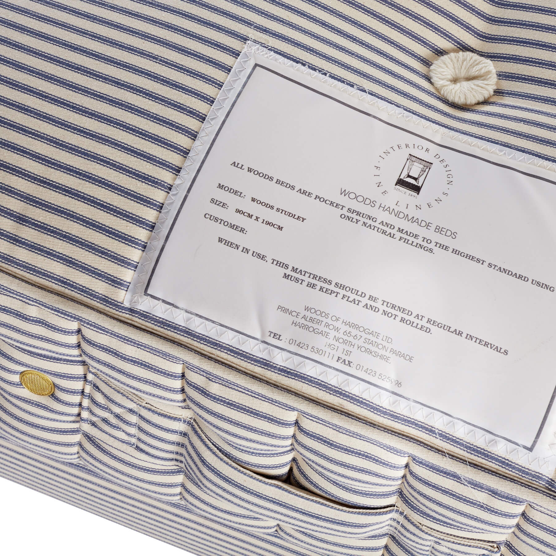 Lits faits main Woods Studley